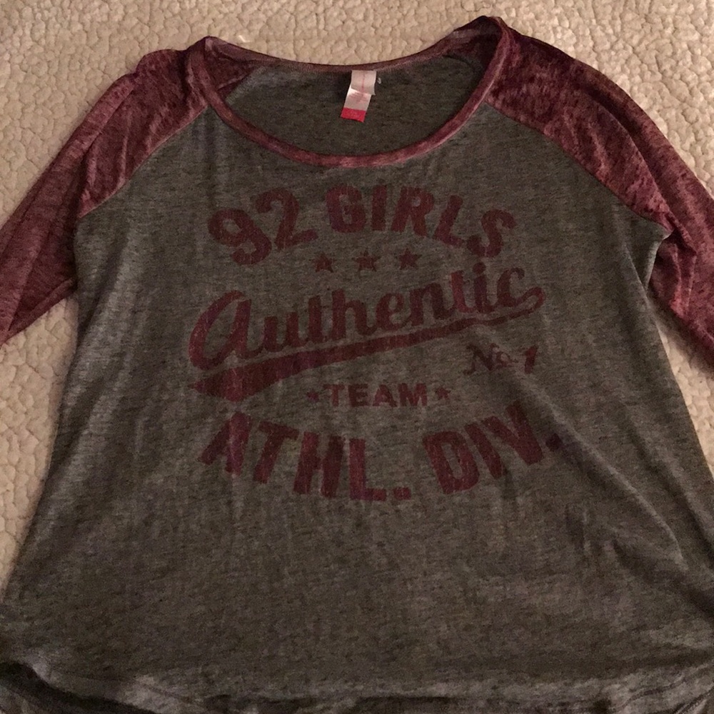 purplish soft t-shirt